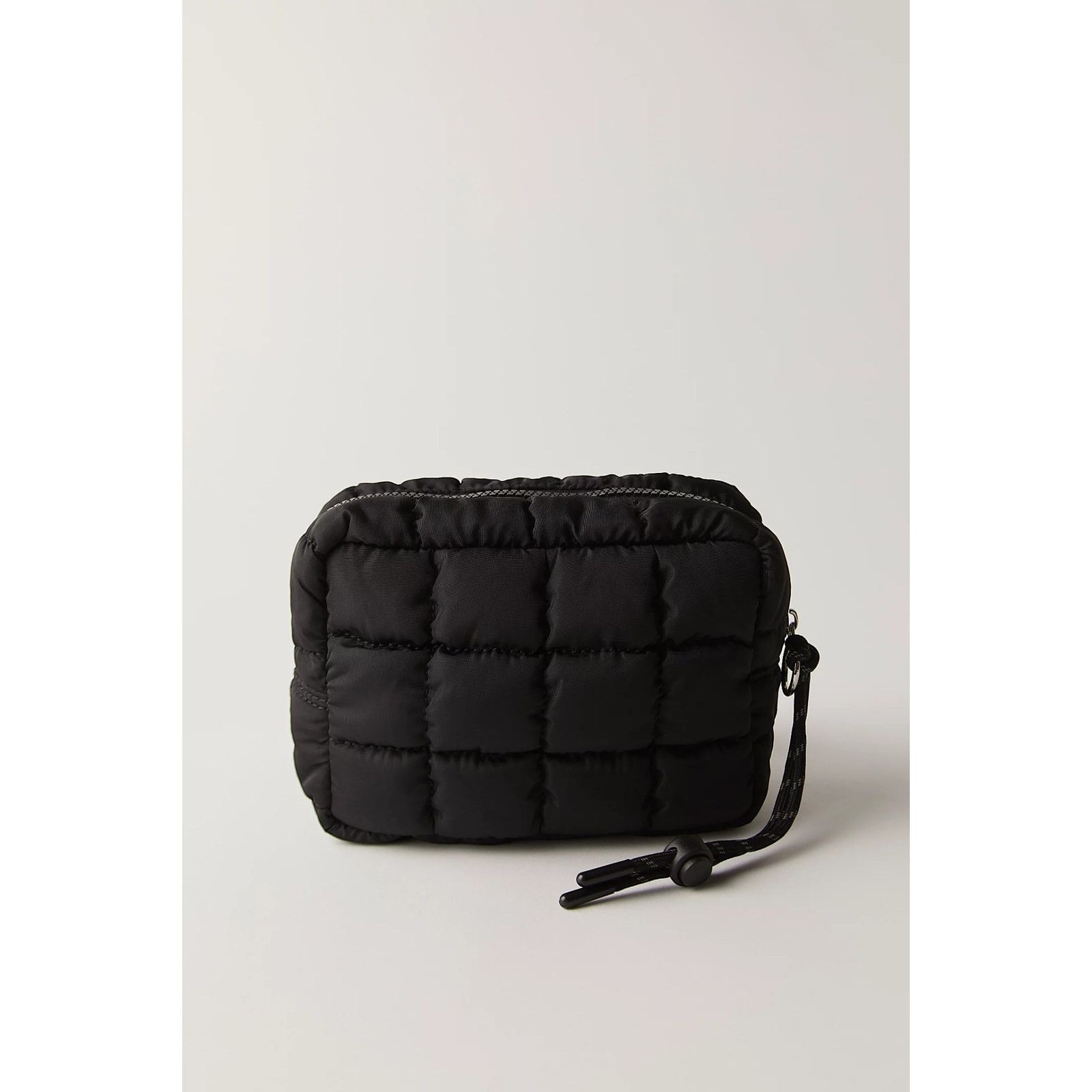 Free People FP Movement Quilted Mini Case Zip Pouch Bag | Black Size ONE SIZE - 5 Thumbnail