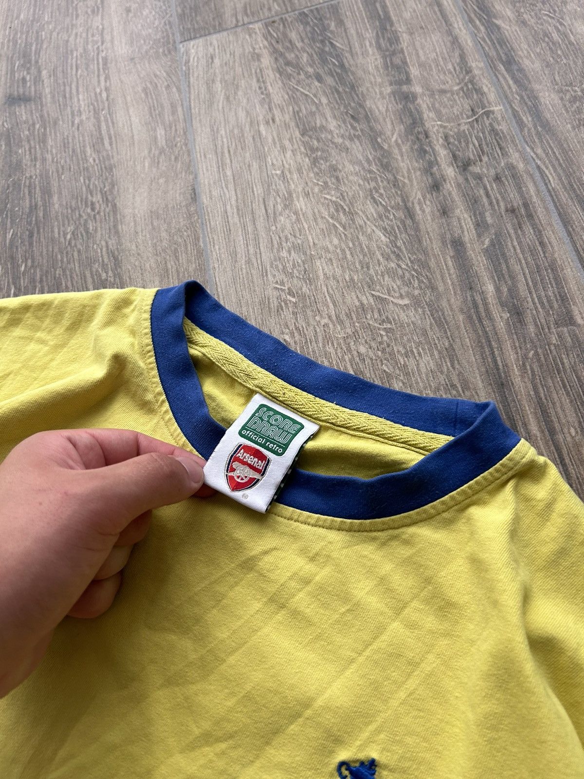 Vintage Vintage Arsenal 1971 score draw jersey mens rare Size US XL / EU 56 / 4 - 4 Thumbnail