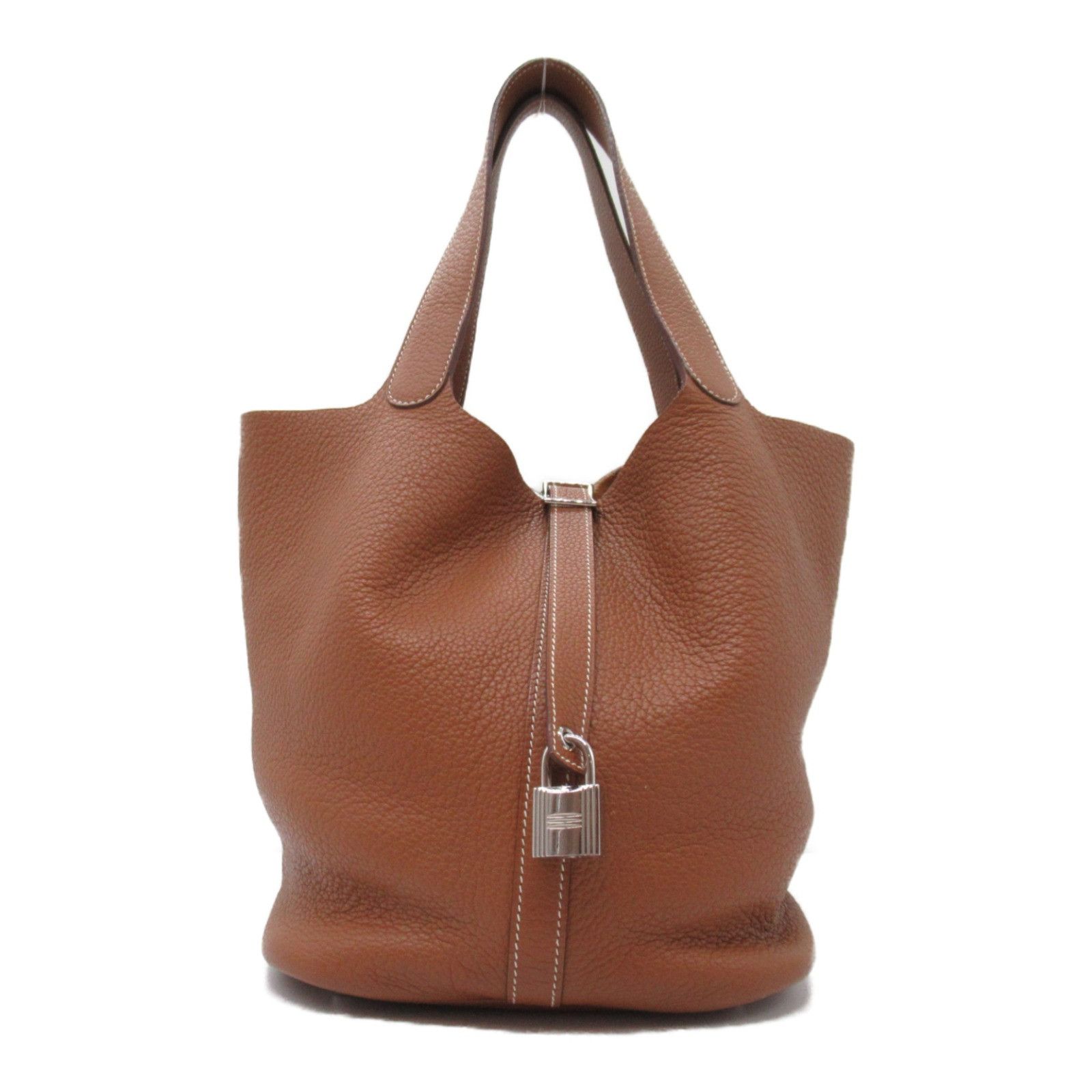Hermes Hermes Picotin Lock PM Handbag Leather Handbag in Great Condition Size ONE SIZE - 1 Thumbnail