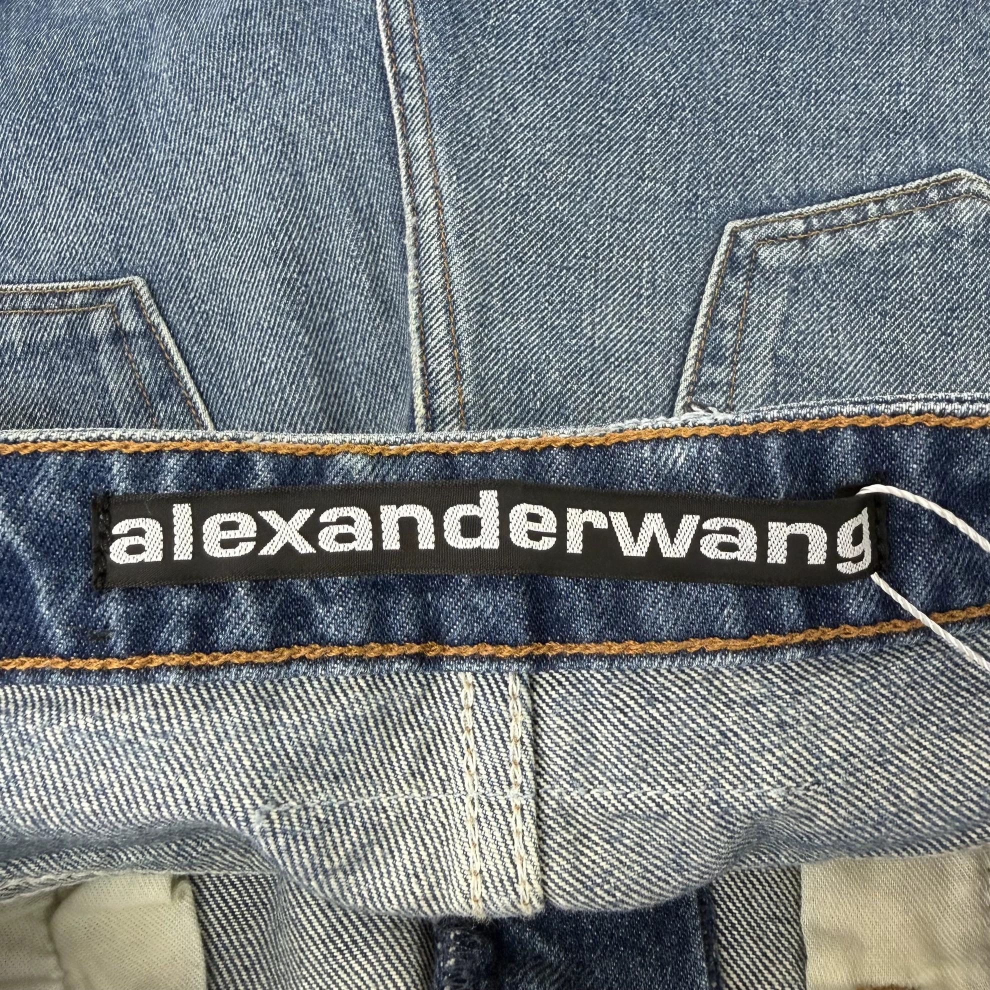 Alexander Wang Alexander Wang Blue Shorts 25 Size 25" / US 0 / IT 36 - 6 Thumbnail