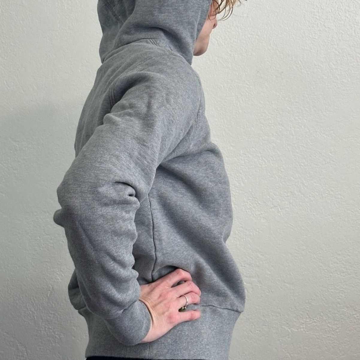 The Row Wren Hoodie XS Gray Melange Soft 100% Cotton Sweatshirt FW17 Size XS / US 0-2 / IT 36-38 - 13 Thumbnail