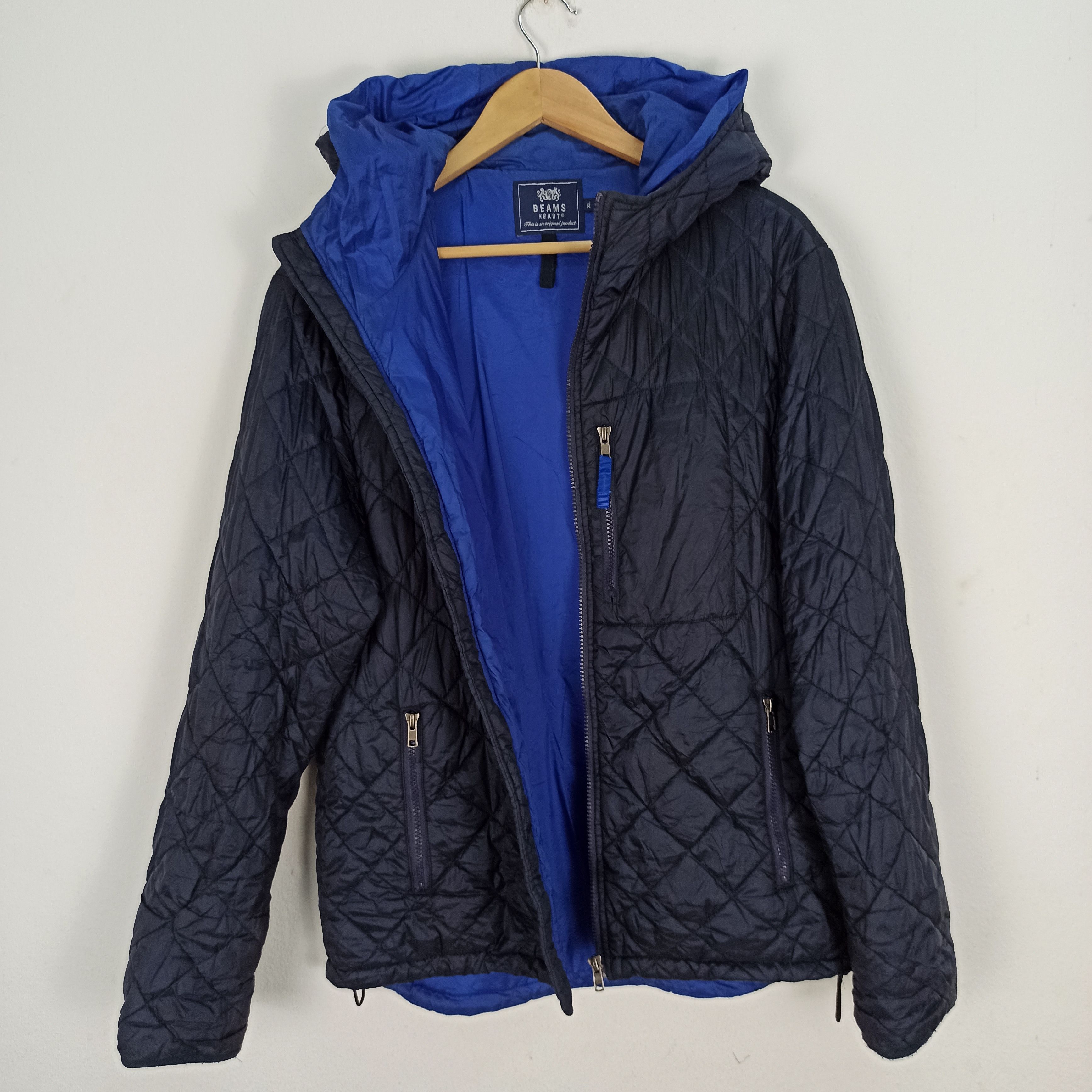 Beams Plus 🔥STEALS🔥 Beams Heart Puffer Jacket Hoodie Zipper Size US L / EU 52-54 / 3 - 7 Thumbnail