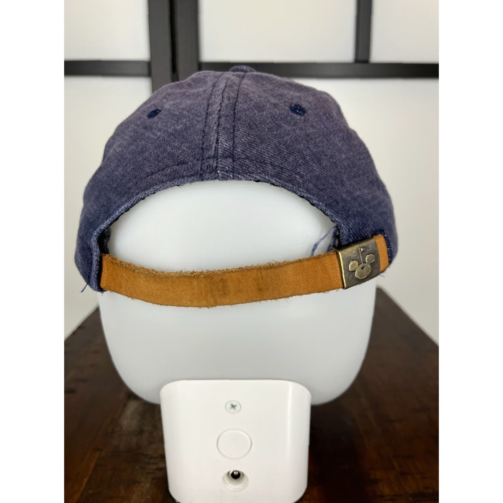 Disney VINTAGE Disney Mickey Mouse Golf Hat Cap Strap Back Adult One Size Blue Cotton Size ONE SIZE - 6 Thumbnail