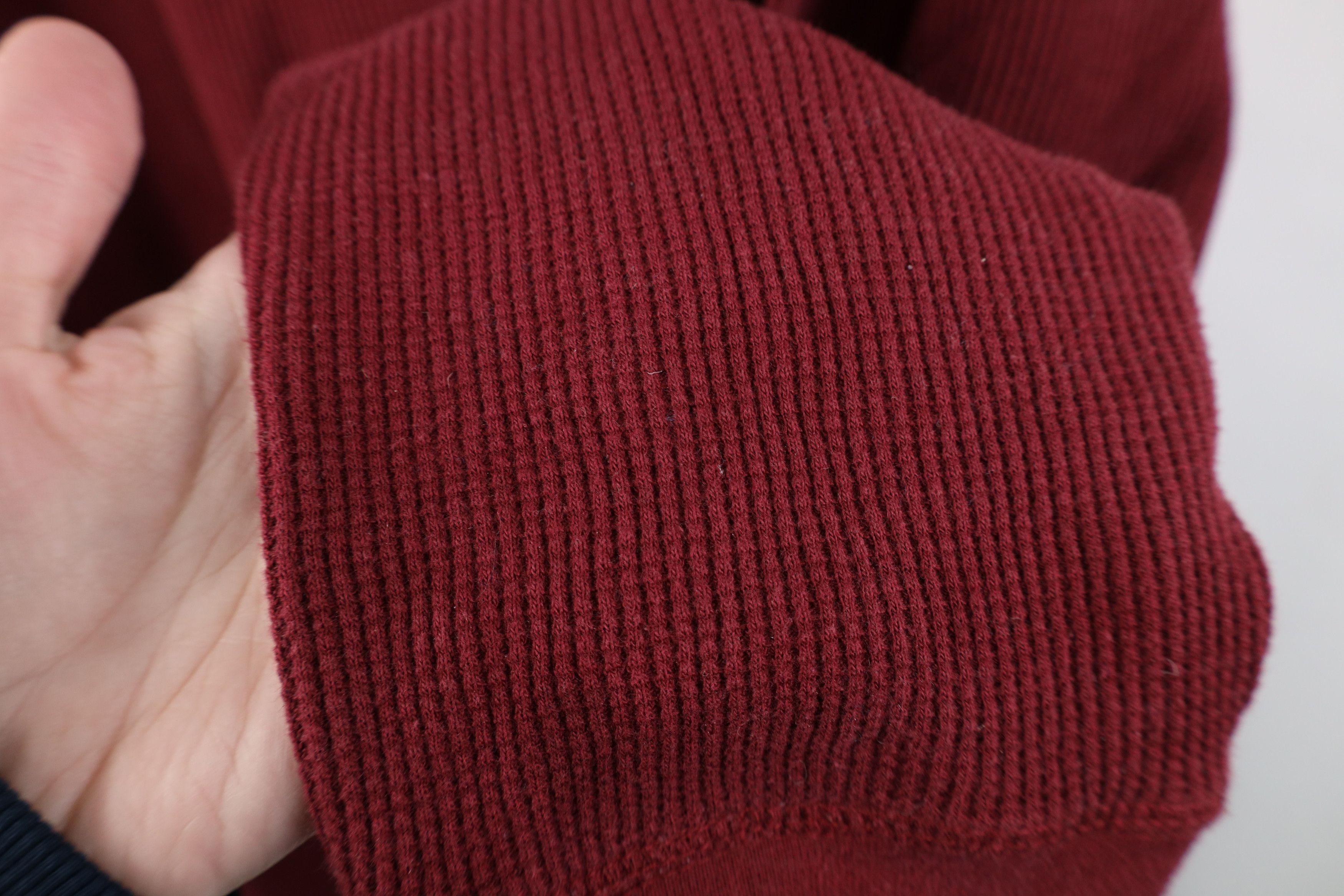 Vintage Vintage 90s Streetwear Knit Long Sleeve Henley T-Shirt Size US XXL / EU 58 / 5 - 7 Thumbnail