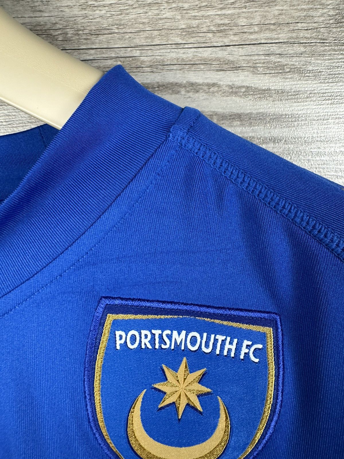Kappa × Vintage Portsmouth FC Football Shirt Soccer Kappa Jersey Size US XL / EU 56 / 4 - 5 Thumbnail