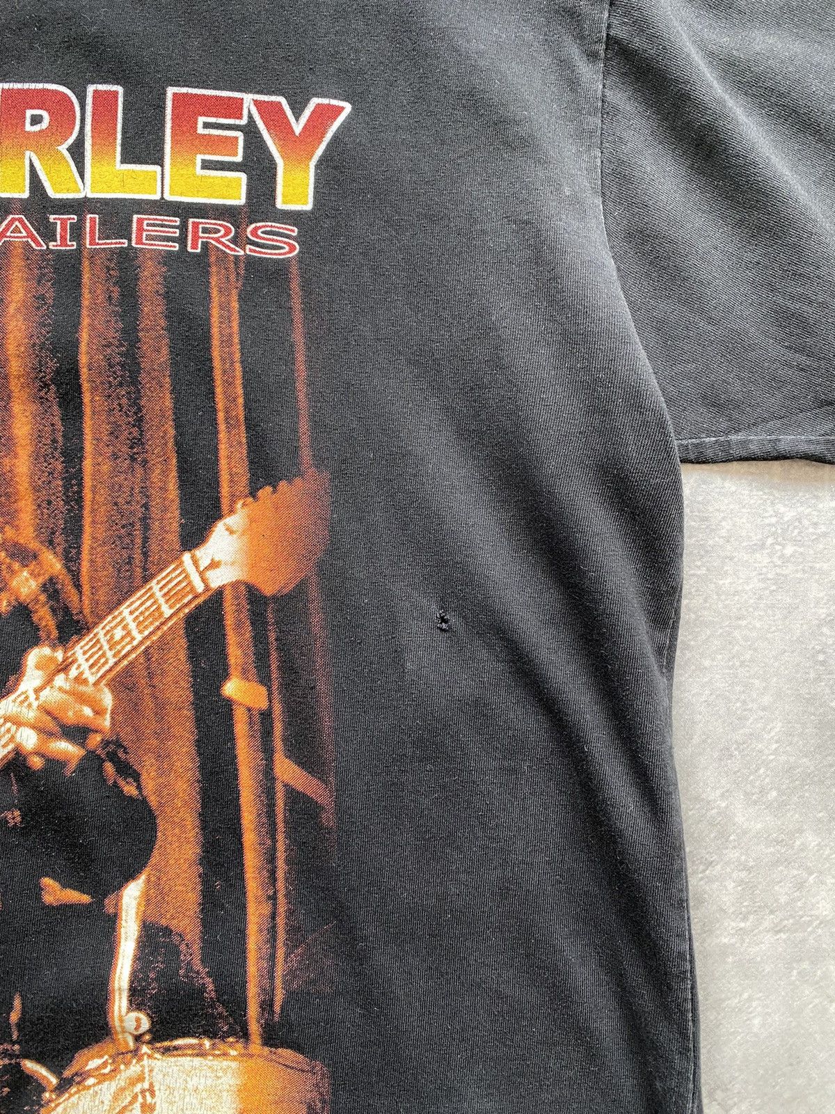 Bob Marley Vintage 90s Bob Marley Rasta Revolution T-shirt Size US XXL / EU 58 / 5 - 4 Thumbnail