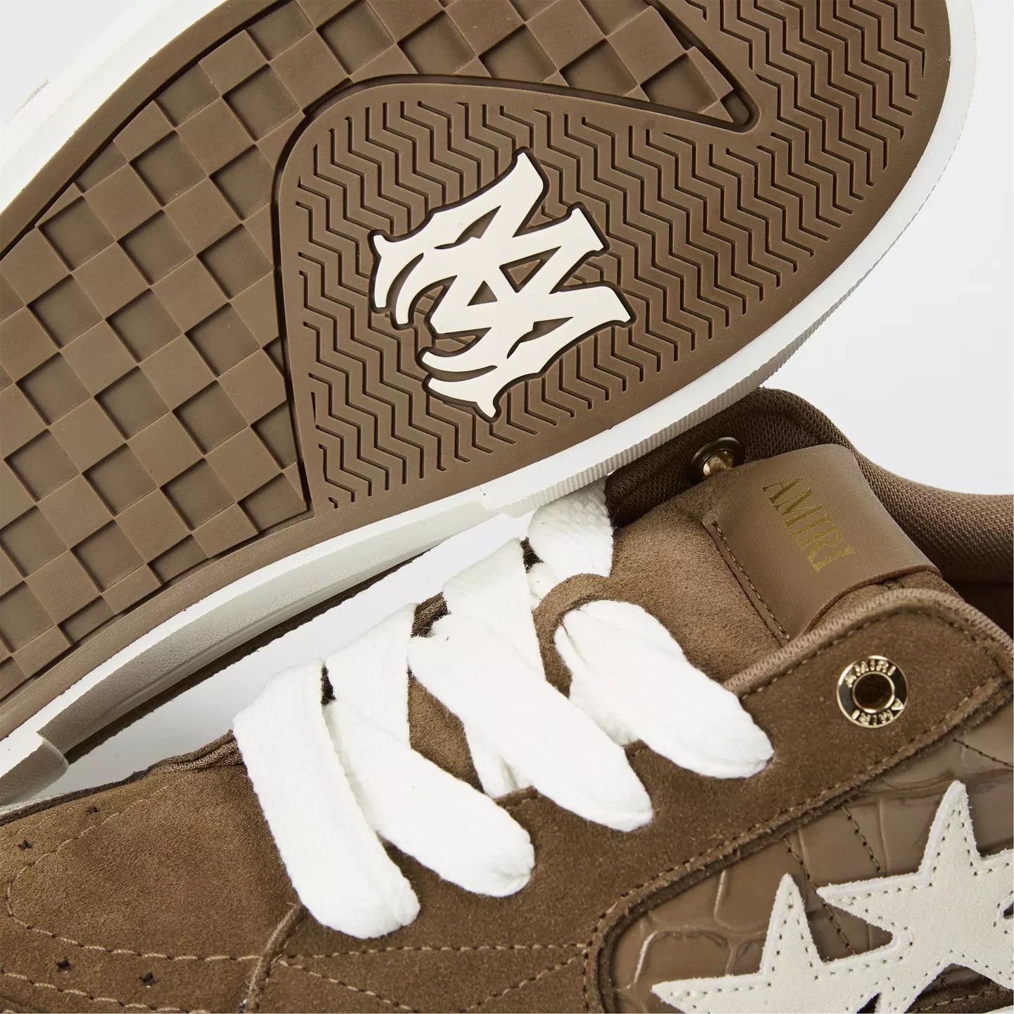 Amiri o1g2r1mq0426 Low Trainers in Dark Brown Size US 10 / EU 43 - 4 Thumbnail