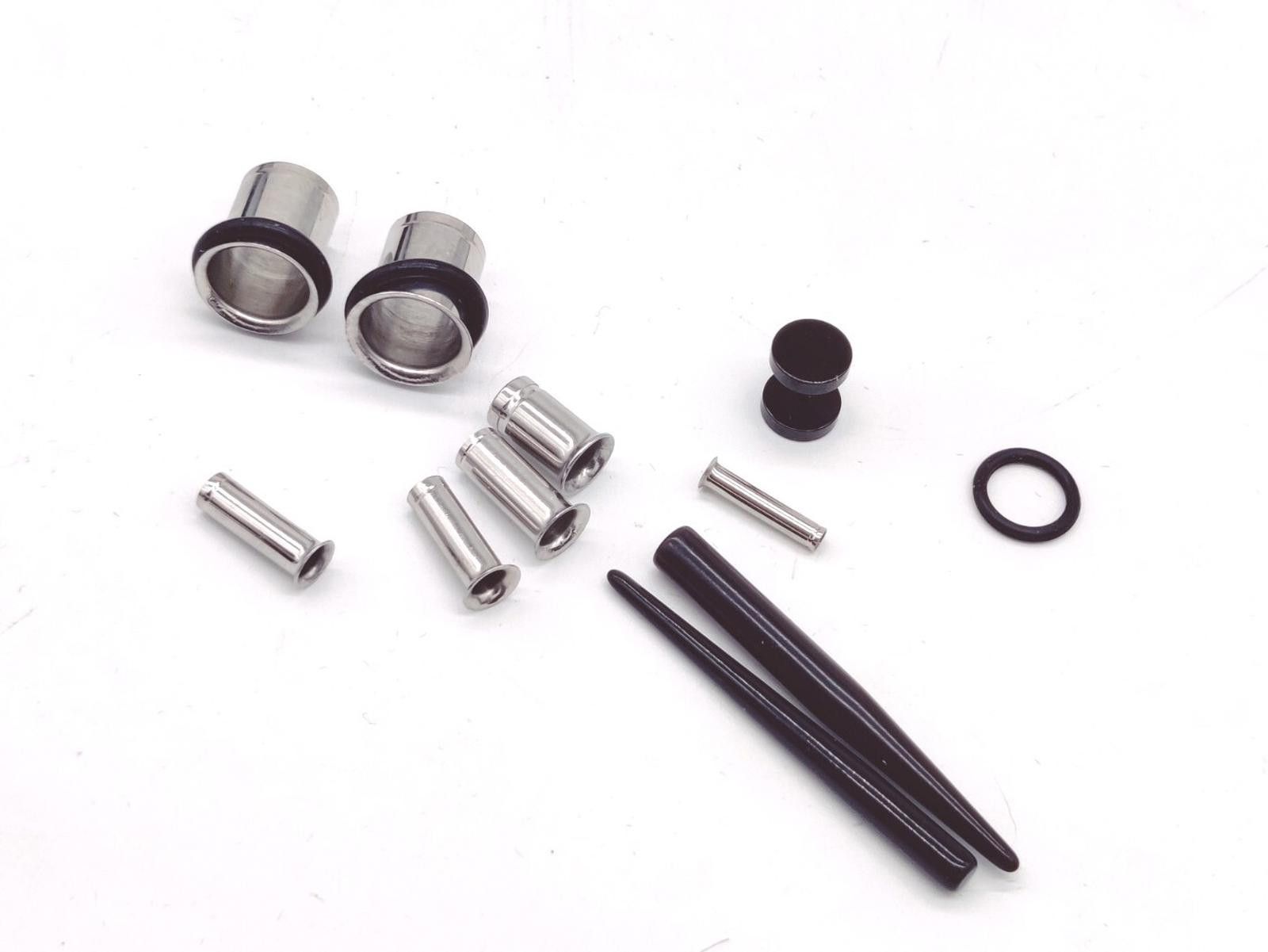 The Unbranded Brand Random Lot Of Ear Gauges Earrings Tunnels Taper Stretches & Size ONE SIZE - 1 Thumbnail