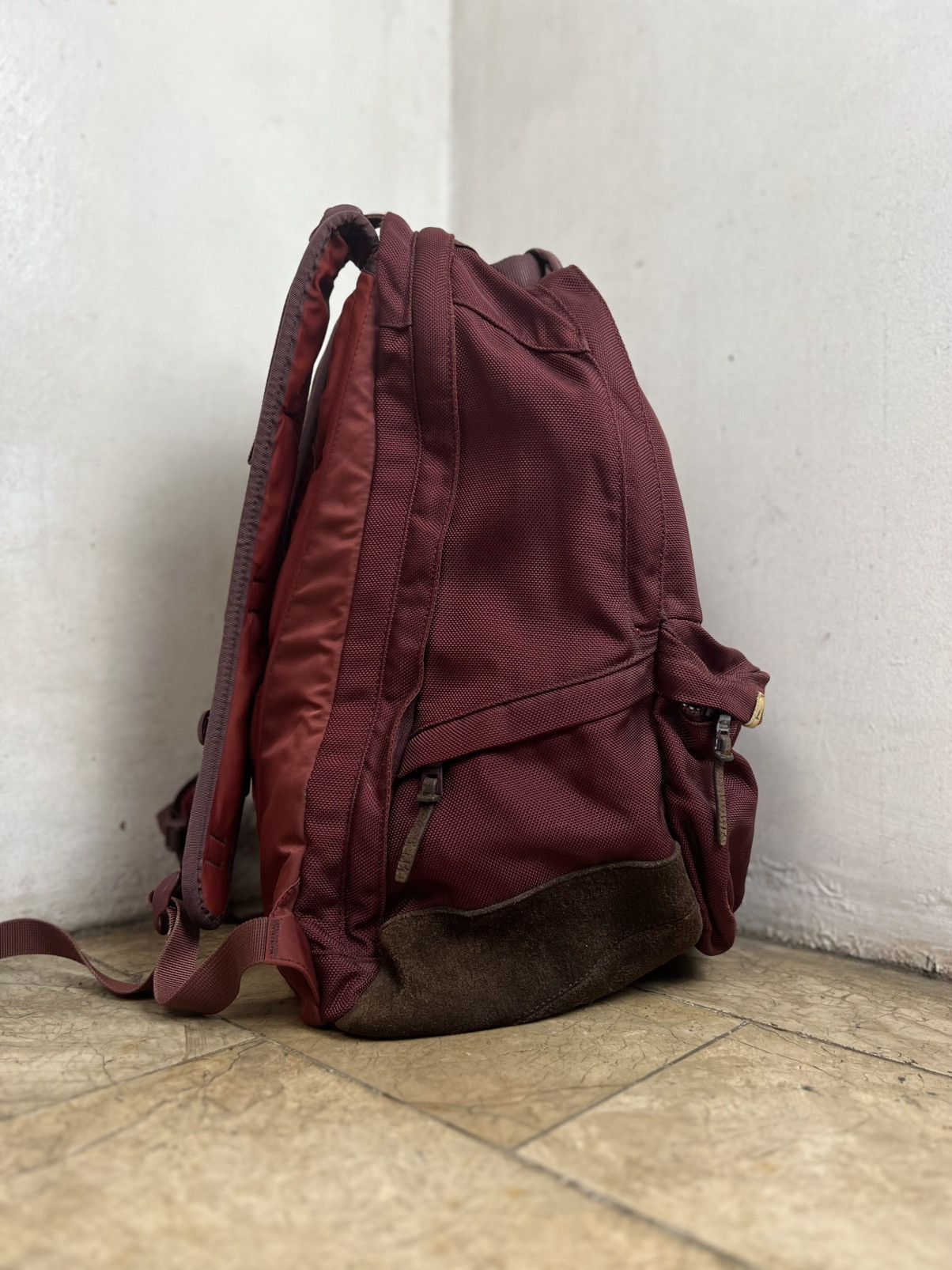 Visvim Visvim Ballistic 22L Backpack – Burgundy Color Size ONE SIZE - 4 Thumbnail