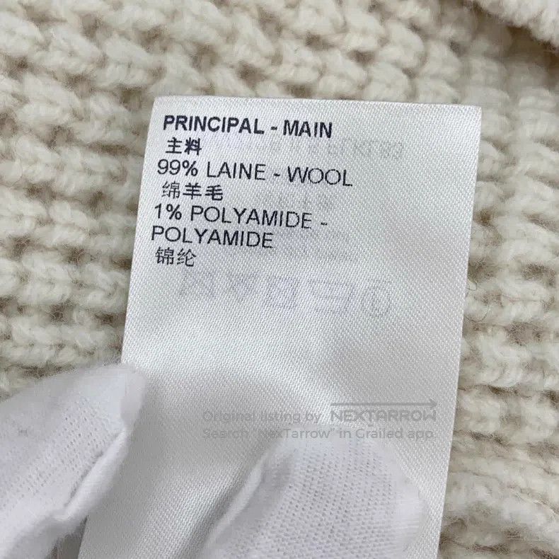 Louis Vuitton Louis Vuitton Beige Badge Wool Crew Neck Long Sleeve Sweat Size XS / US 0-2 / IT 36-38 - 8 Thumbnail