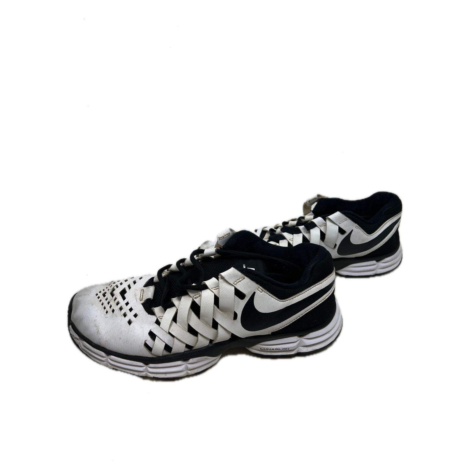 Nike Nike Lunar Fingertrap TR White Black Mens 9 Size US 9 / EU 42 - 3 Thumbnail