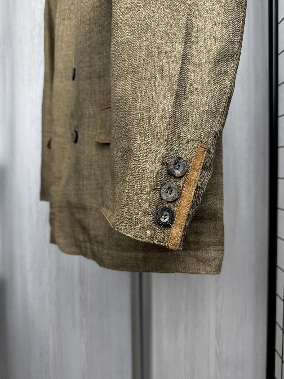 Other Steinbock Austria Classic Herringbone Linen Janker Jacket Size US M / EU 48-50 / 2 - 8 Thumbnail