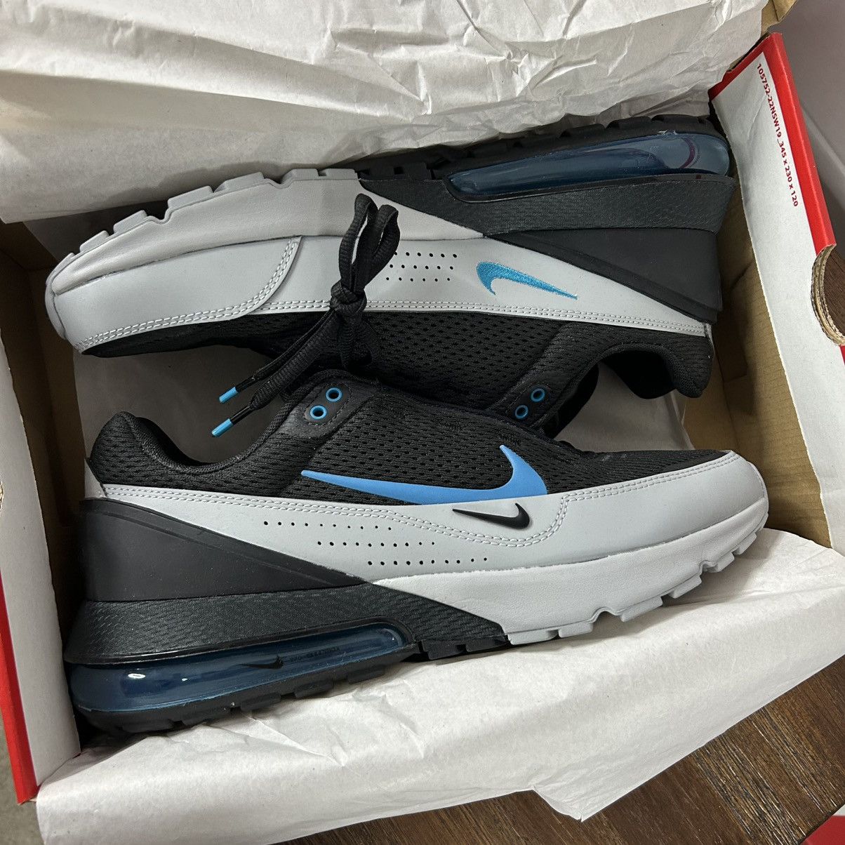 Nike Nike Air Max Pulse Black Grey Laser Blue Size M11.5/W13 Size US 11.5 / EU 44-45 - 8 Thumbnail