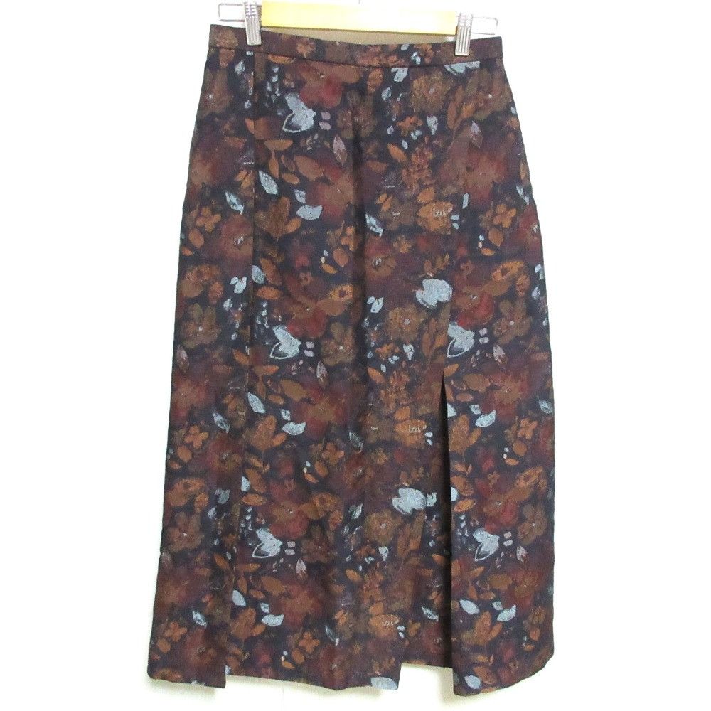 Other Other Drawer Flower Jacquard Silk Blend Maxi Skirt Others Skirts DUTY FREE for USA Size ONE SIZE - 1 Thumbnail