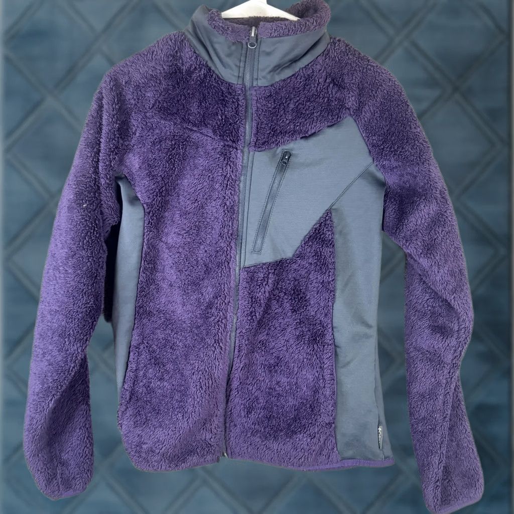 Vintage Columbia Fleece Jacket Womens Large Purple Full Zip Pockets Outdoor Size L / US 10 / IT 46 - 1 Thumbnail