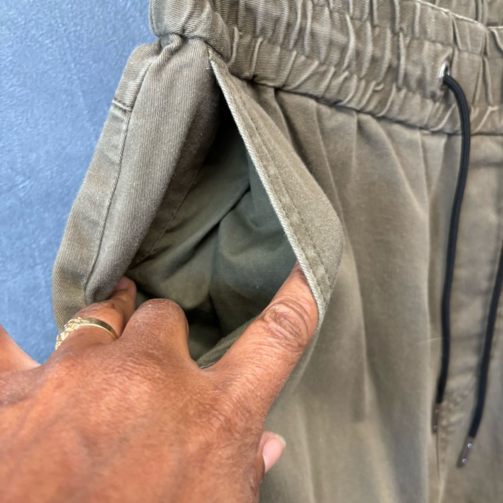 Other Divided Army Green Joggers Men’s Size 32 Drawstring Military Size US 32 / EU 48 - 6 Thumbnail