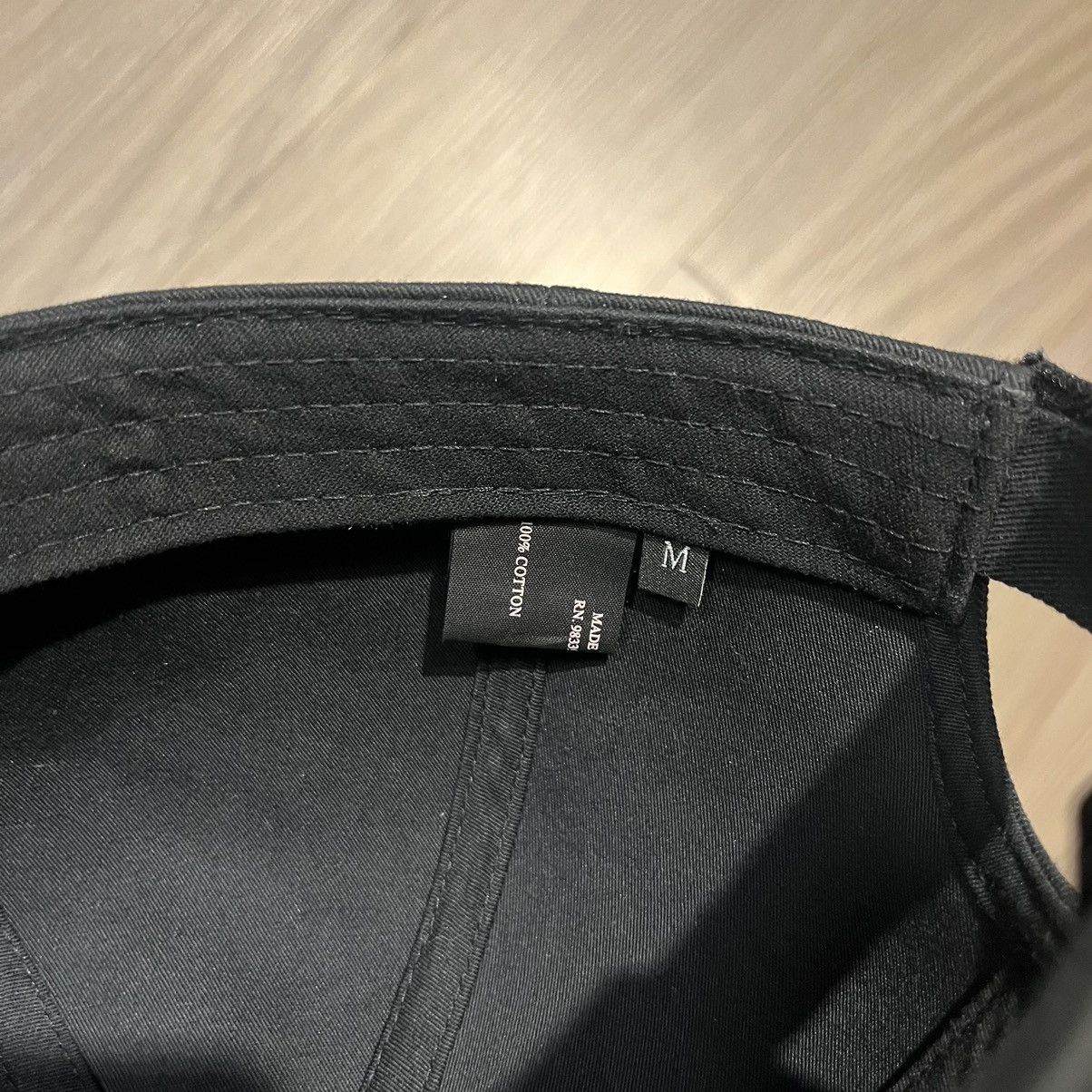 Prada Black Prada americas cup Strap back cap Size ONE SIZE - 3 Thumbnail