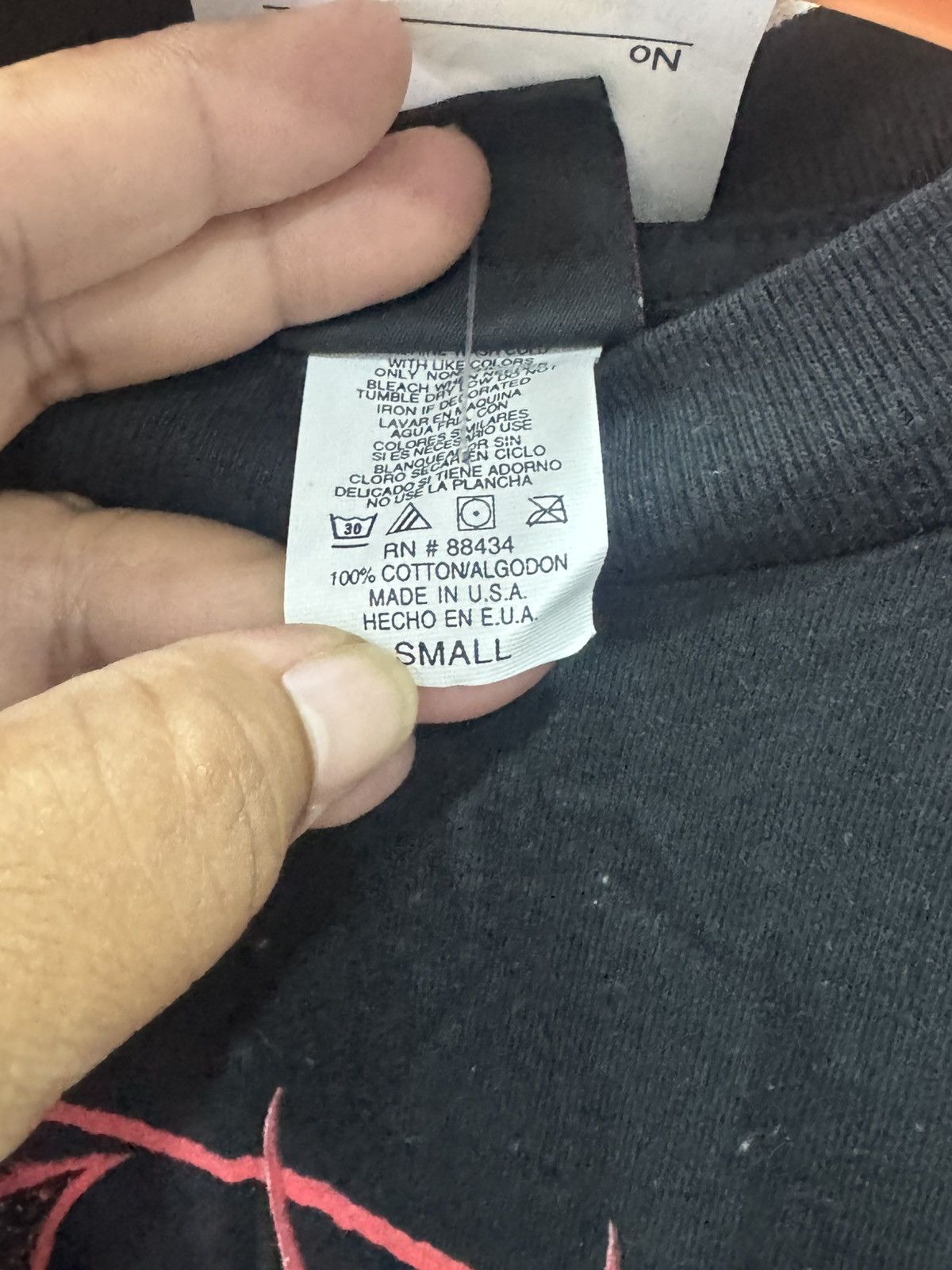 Anime deadstock - DEVILMAN x PUSHHEAD giant tag made in usa Size US S / EU 44-46 / 1 - 8 Thumbnail