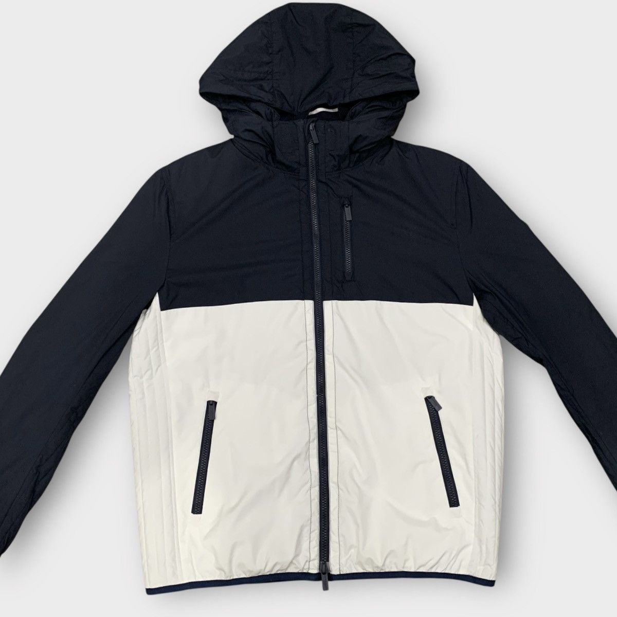 Burberry BURBERRY GOLF NAVY HOODIE LIGHT JACKET Size L / US 10 / IT 46 - 4 Thumbnail