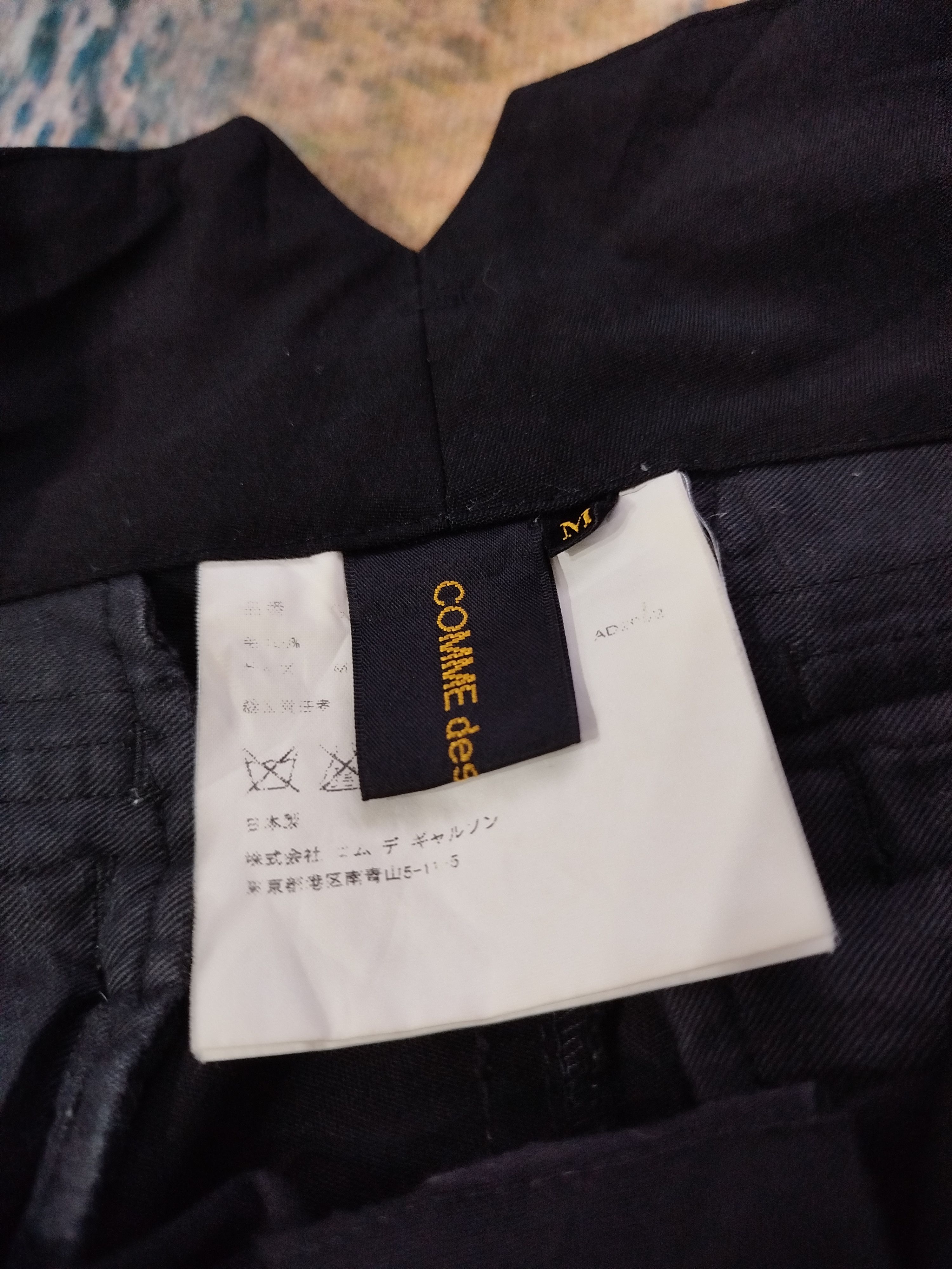 Comme des Garcons Vintage CDG AD2002 Cropped Pant Size US 30 / EU 46 - 4 Thumbnail