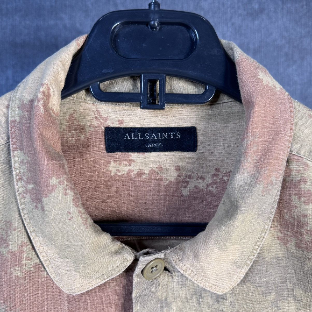 Allsaints Allsaints LINEN SHIRT MULTI PRINT SHIRT BUTTON UP Size US L / EU 52-54 / 3 - 3 Thumbnail