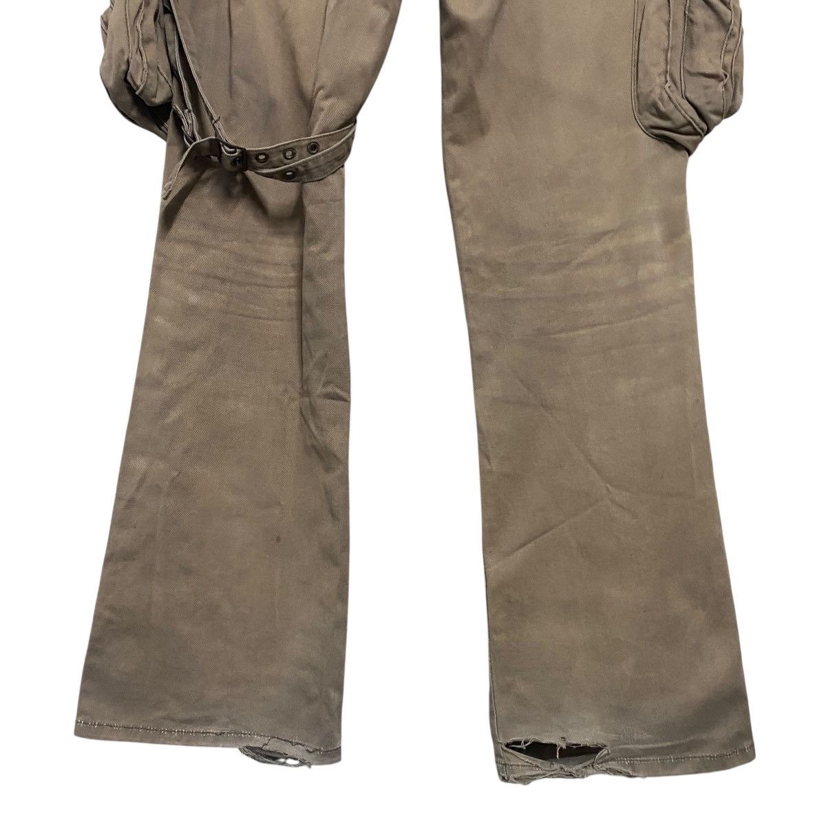 Japanese Brand IN THE ATTIC Sunfaded Holster Cargo Pants Flare Patches Size US 30 / EU 46 - 14 Thumbnail
