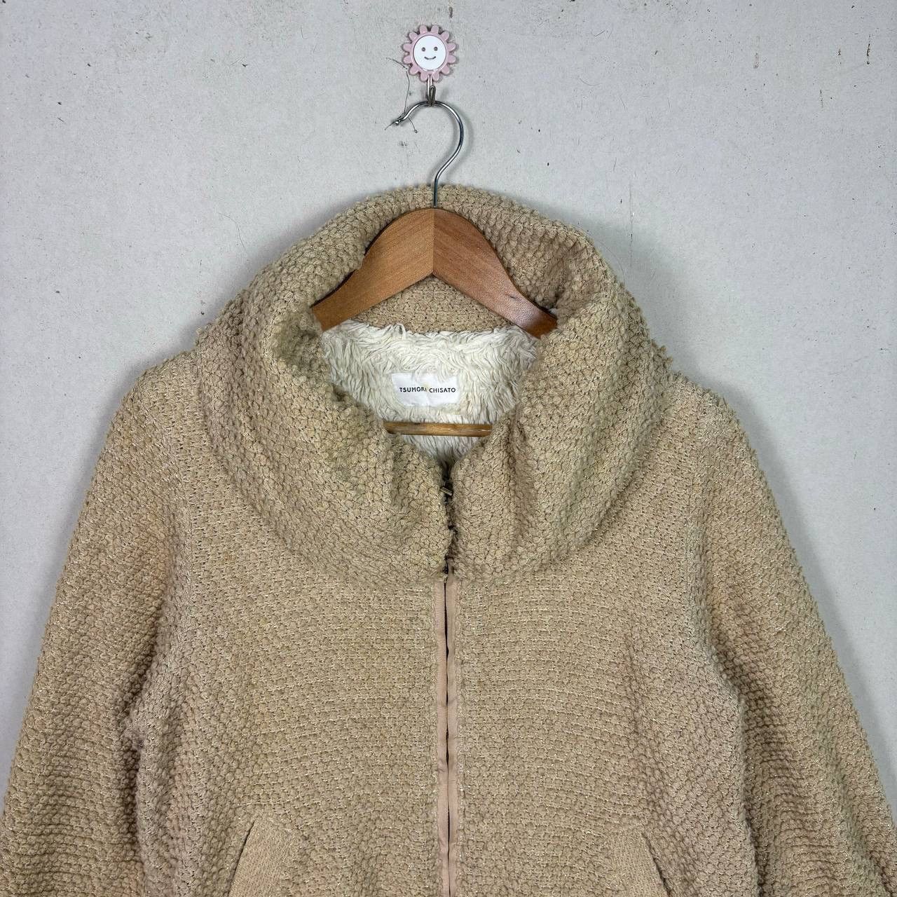 Tsumori Chisato Tsumori Chisato Japanese Archival Boucle Fleece Jacket M Size US M / EU 48-50 / 2 - 3 Thumbnail