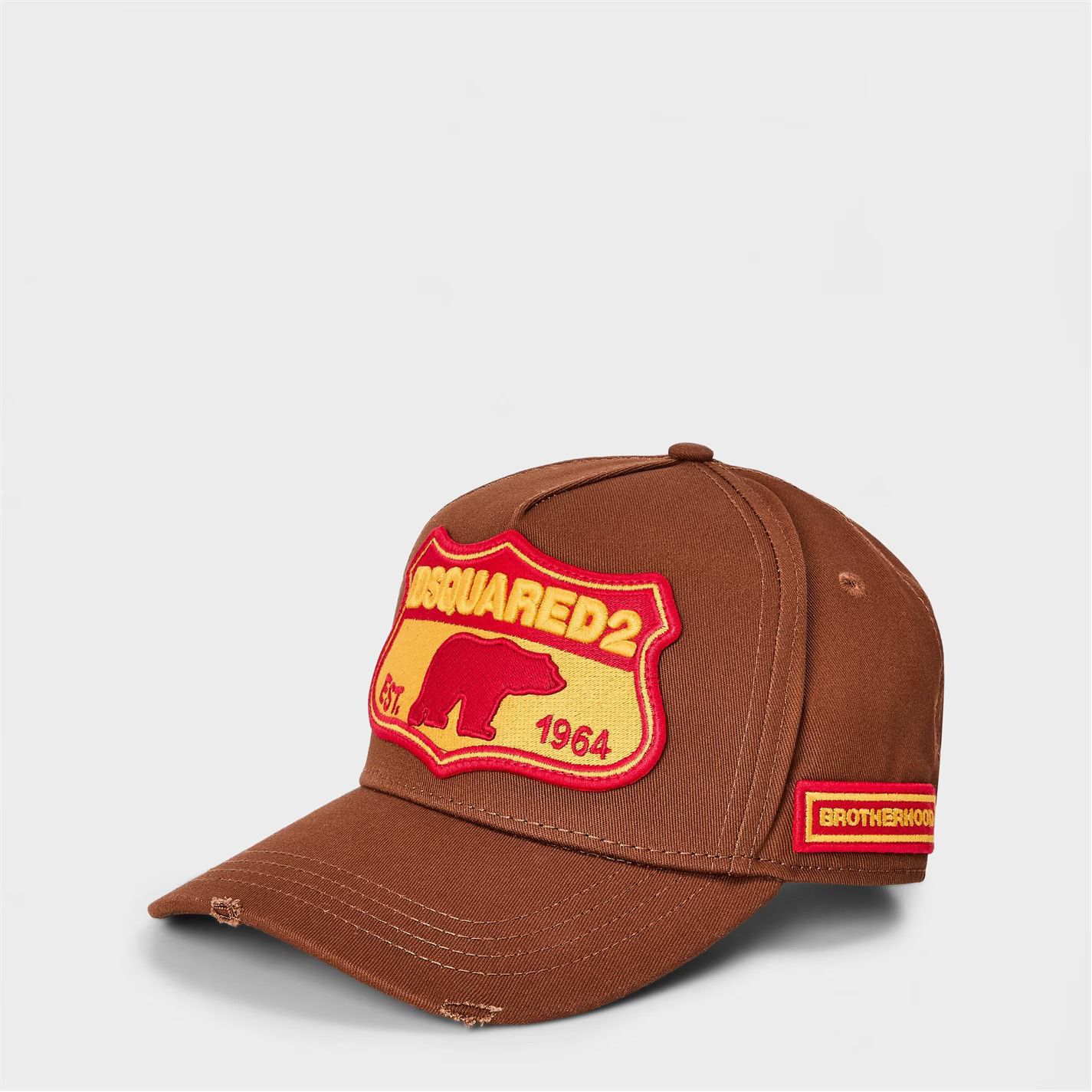 Dsquared2 o1g2r1mq0426 Size: OS / Baseball Hat / Cap in Brown Size ONE SIZE - 1 Thumbnail