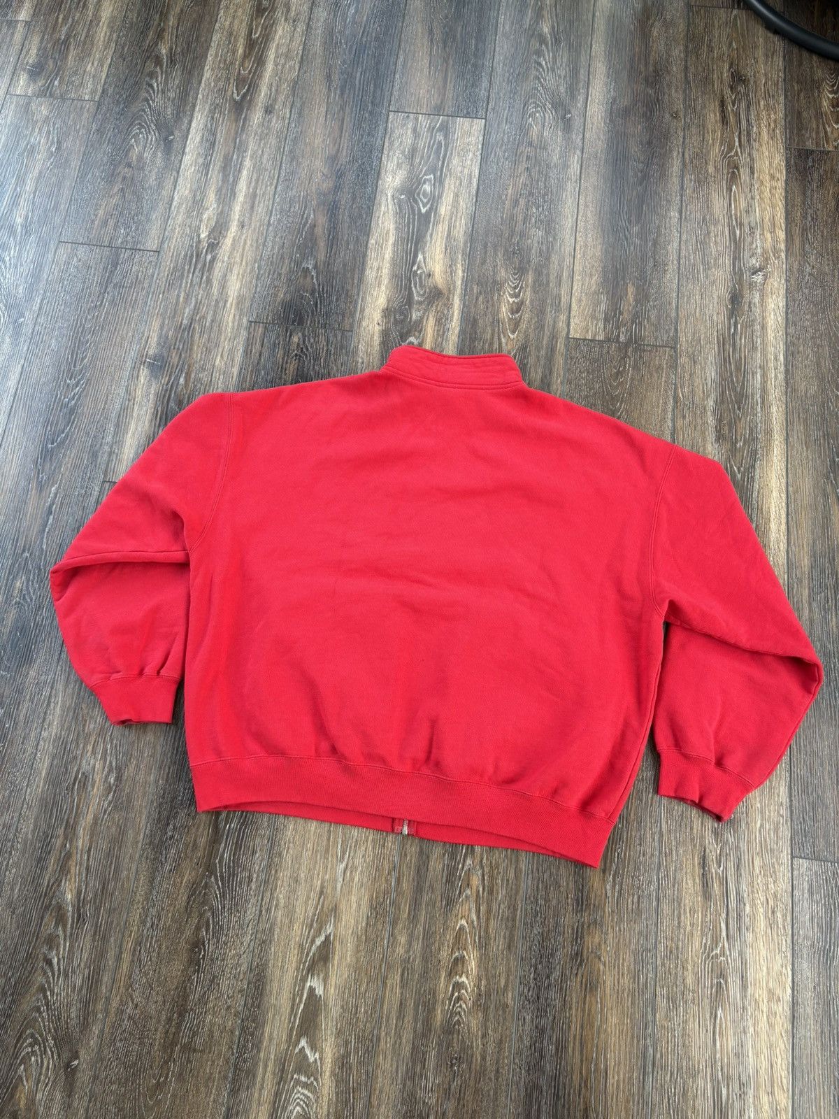 Supreme Supreme Cargo Pocket Zip Up Sweatshirt FW23 Red | Grailed