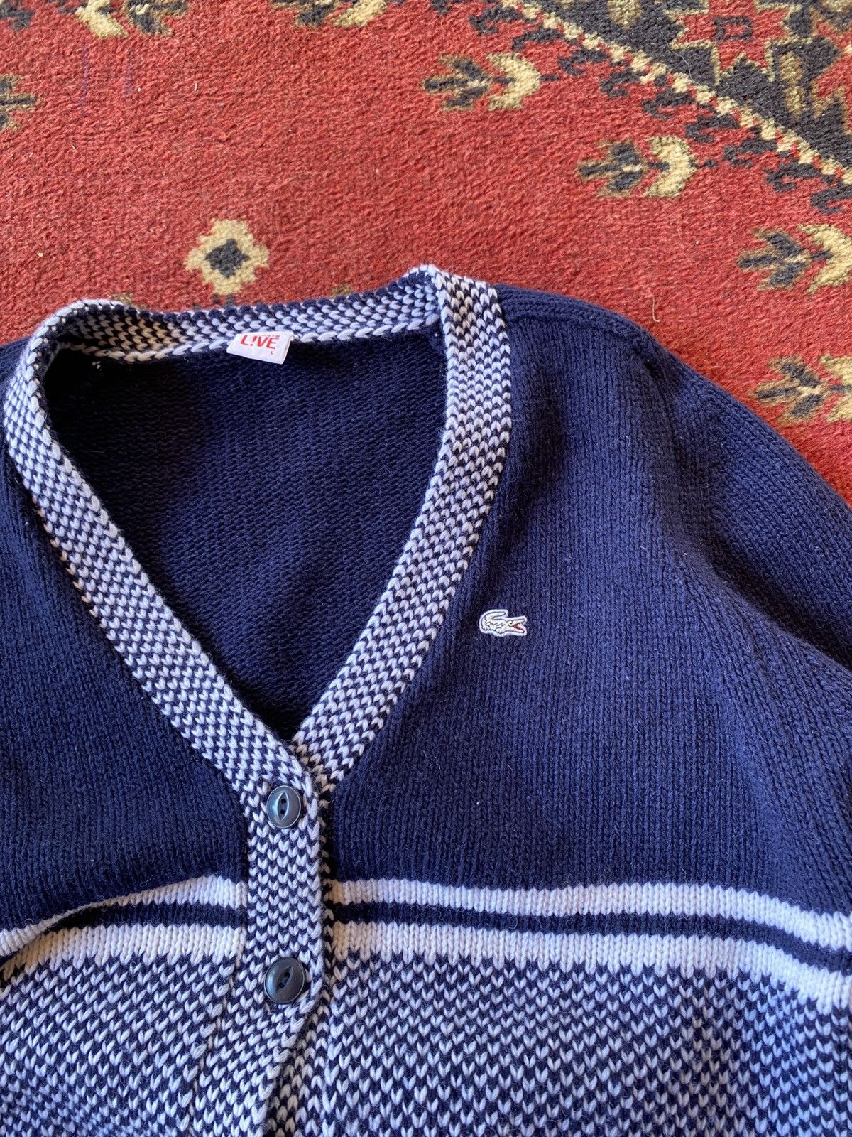 Lacoste Lacoste Live Gardigan Tyler The Creator Preppy Style Size L / US 10 / IT 46 - 4 Thumbnail