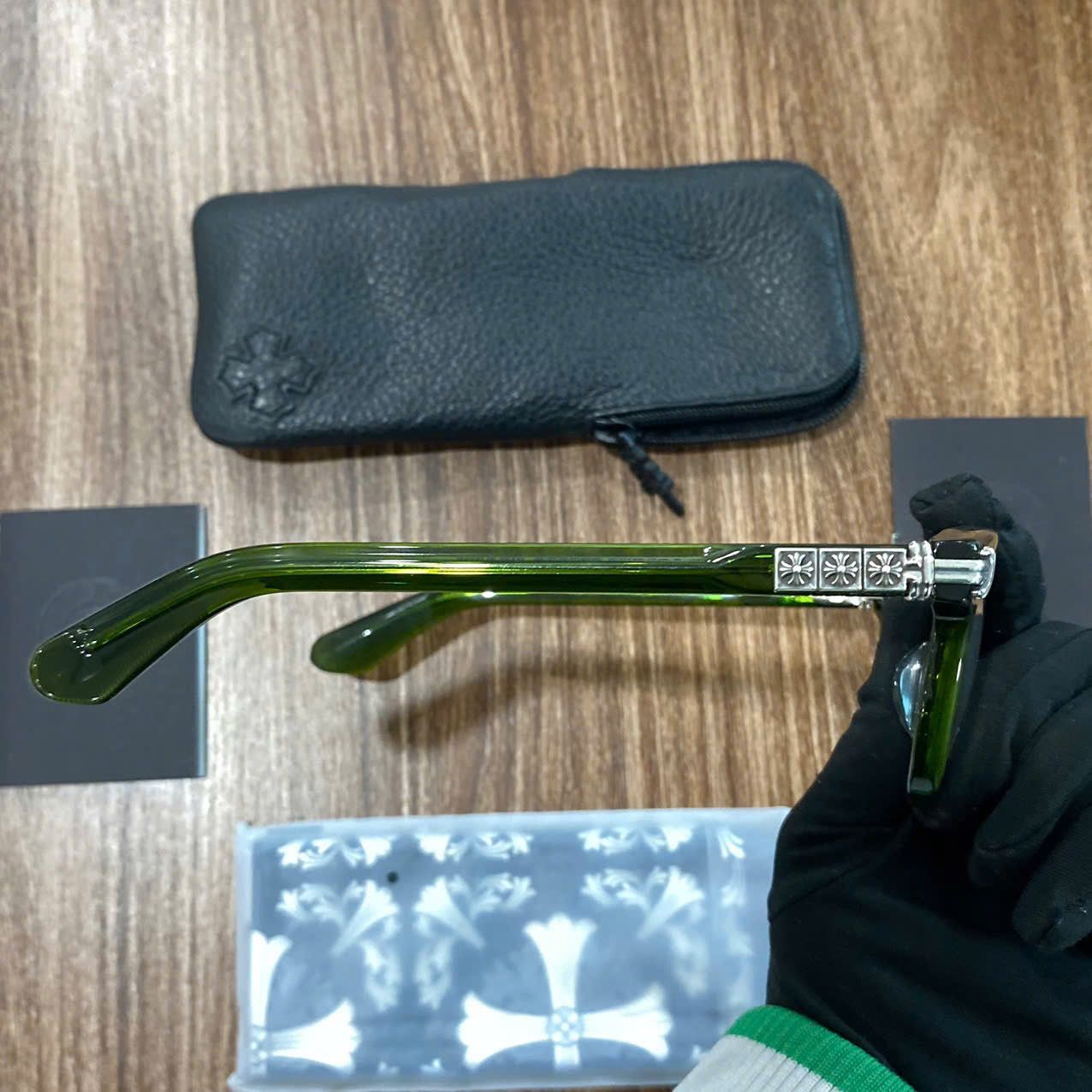 Chrome Hearts CHROME HEARTS SMOKE SHOW EYEGLASSES Size ONE SIZE - 8 Thumbnail