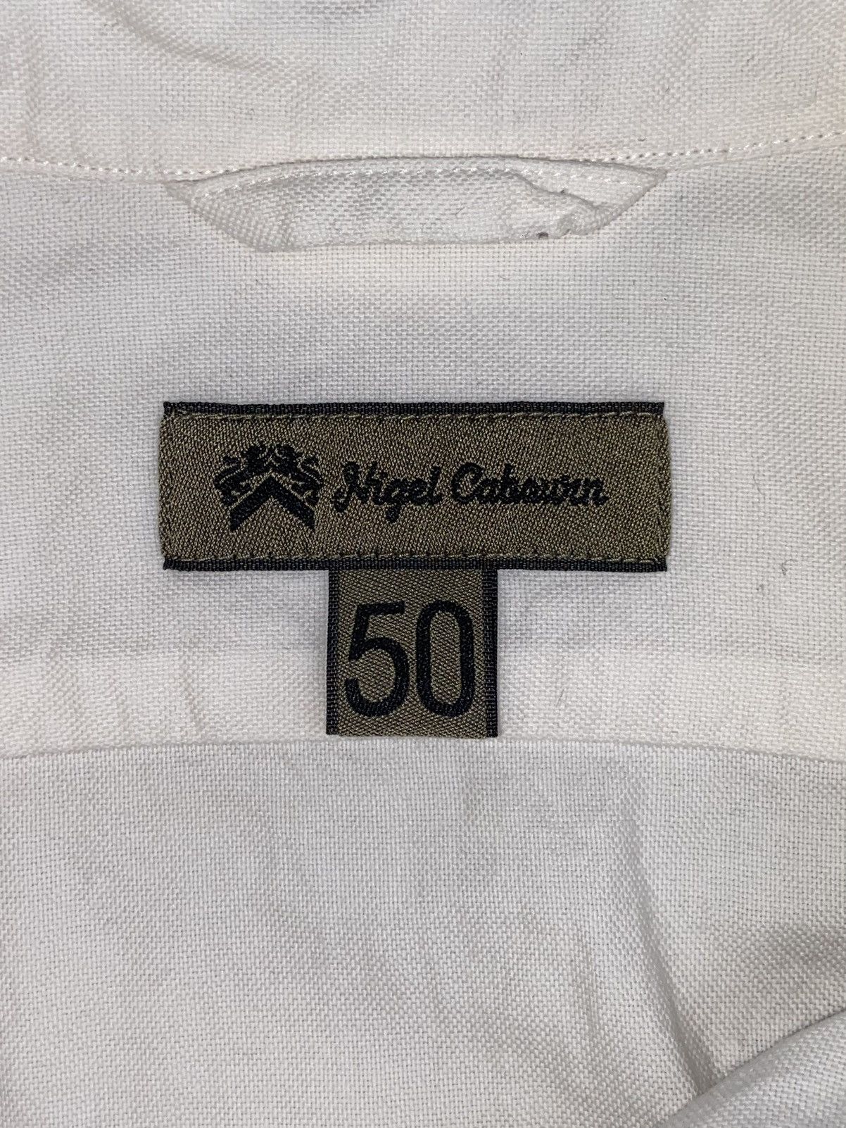 Nigel Cabourn NIGEL COBOURN White Shirt Size US M / EU 48-50 / 2 - 12 Thumbnail