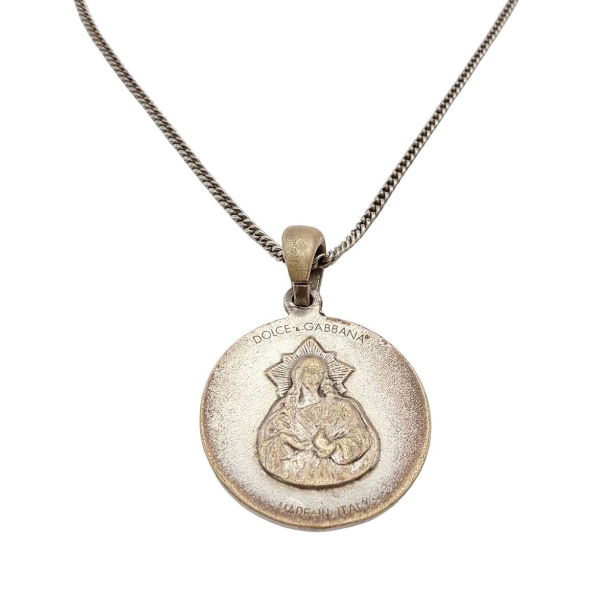 Dolce & Gabbana Dolce & Gabbana Archival Religious Medallion Necklace Size ONE SIZE - 4 Thumbnail