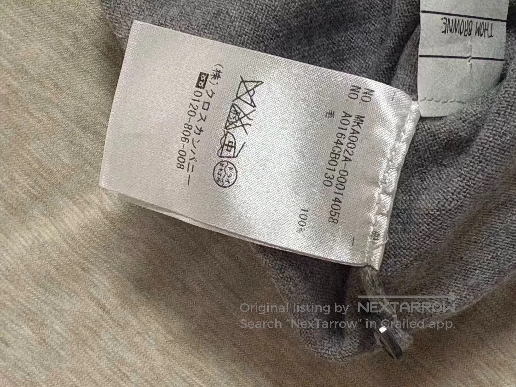 Thom Browne Thom Browne Women's Cashmere Wool Sweater. Size S / US 4 / IT 40 - 5 Thumbnail