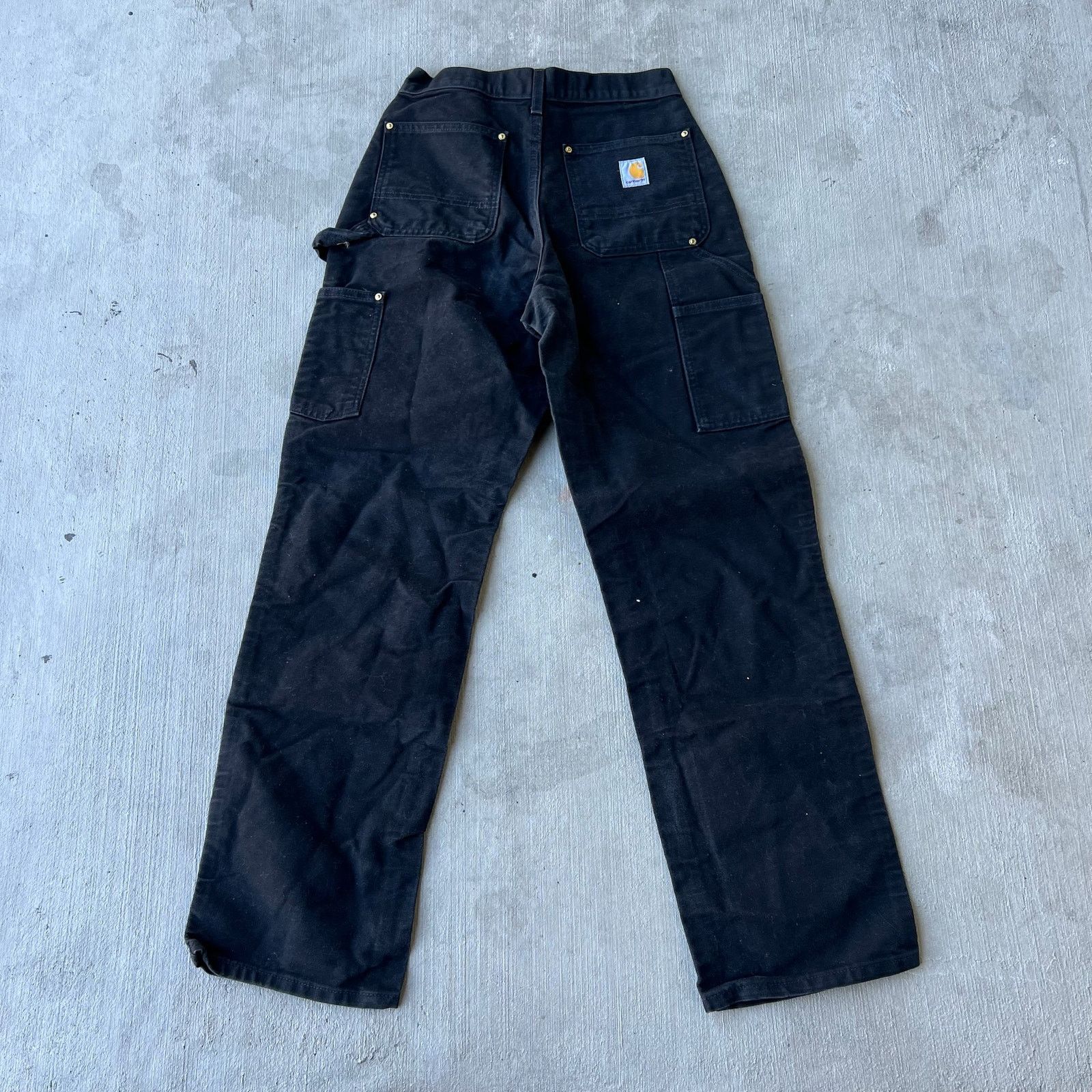 Carhartt × Vintage Carhartt black double knee work wear carpenter pants Size US 28 / EU 44 - 5 Thumbnail