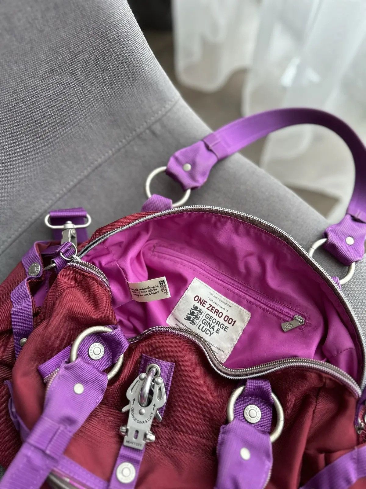 Japanese Brand × Vintage Vintage Avant Garde George Gina&Lucy Bag Size ONE SIZE - 13 Thumbnail