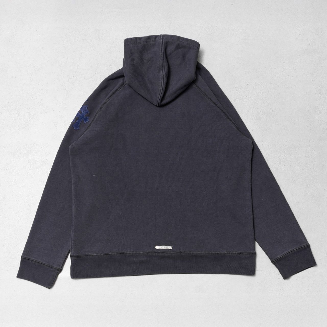 Chrome Hearts CHROME HEARTS Paper Jam Bicep Cemetery Patch Blue Hoodie Size US XL / EU 56 / 4 - 3 Thumbnail