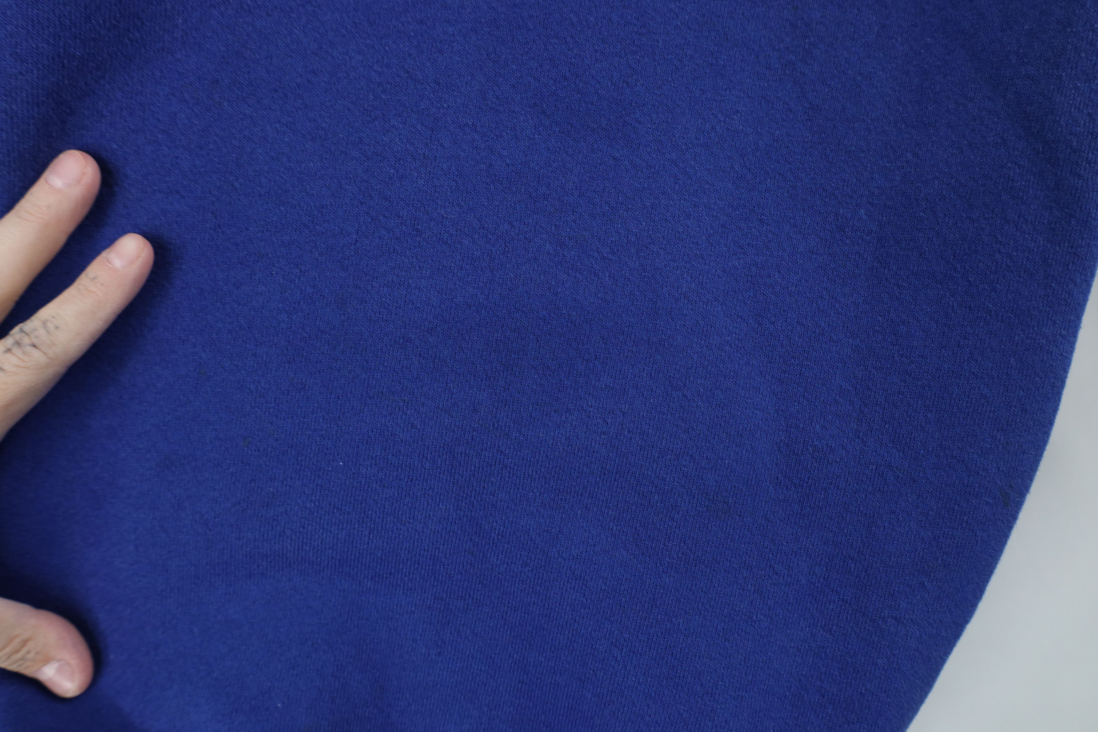 Vintage Vintage 90s Bike Blank Crewneck Sweatshirt Royal Blue USA Size US M / EU 48-50 / 2 - 4 Thumbnail