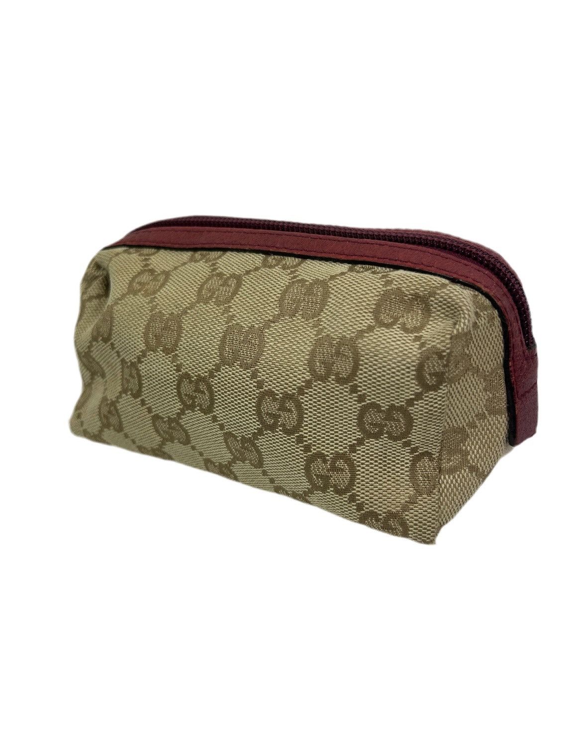 Gucci Gucci GG Canvas Momogram Cosmetic Bag Size ONE SIZE - 1 Thumbnail