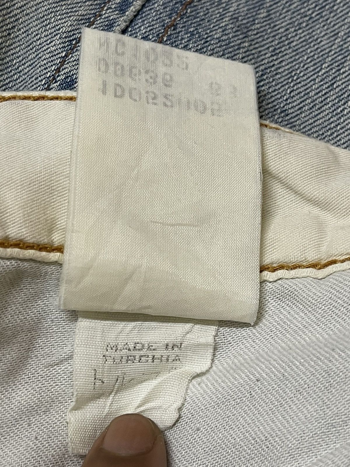 Dolce & Gabbana Vintage Dolce Gabbana Mud Faded Wash Distressed Loose Jeans Size US 31 - 12 Thumbnail