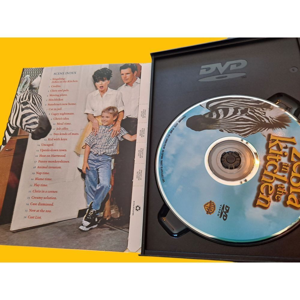 Other Warner Bros Zebra in the Kitchen DVD Family Movie Comedy Ani Size ONE SIZE - 6 Thumbnail