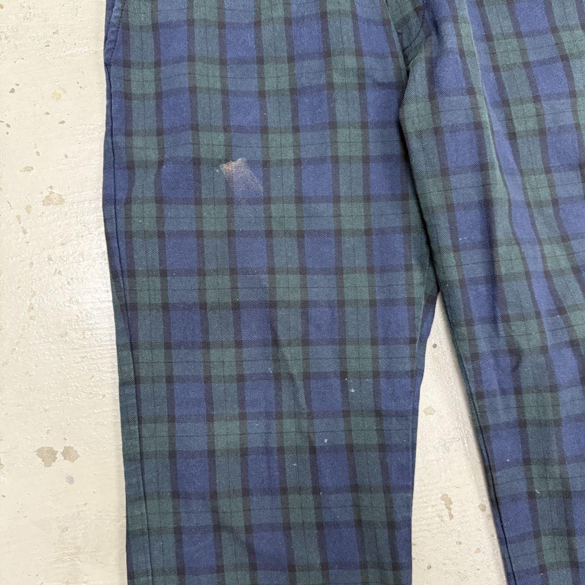 Oshkosh Vintage Oshkosh Tartan Plaid Trousers Riot Punk Size US 35 - 6 Thumbnail