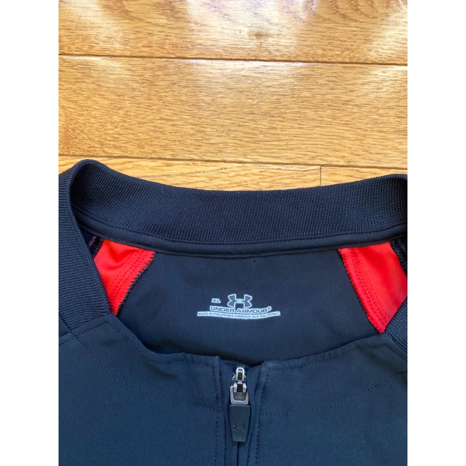 Under Armour Under Armour Utah Utes Windbreaker Jacket XL Black Mens Short Sleeve Pullover Quarter Zip Size US XL / EU 56 / 4 - 4 Thumbnail