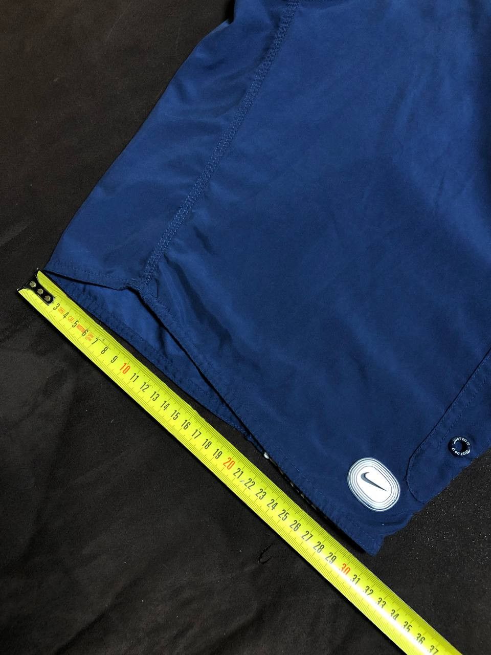 Nike NIKE Y2K Swim Trunks Navy Blue Spell Out Logo Board Shorts Size US 32 / EU 48 - 11 Thumbnail