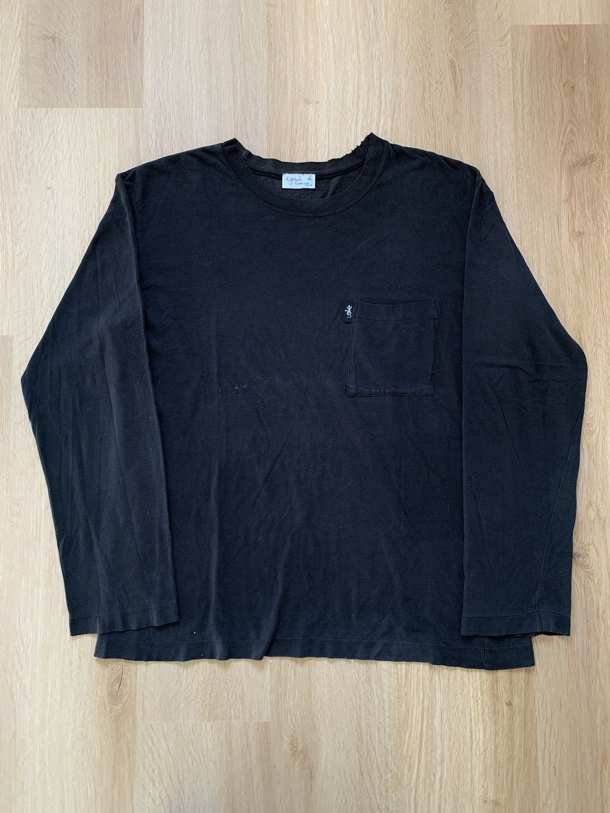 agnes b. Agnes b. Long sleeve Tshirt Distressed ERD Size US M / EU 48-50 / 2 - 1 Thumbnail