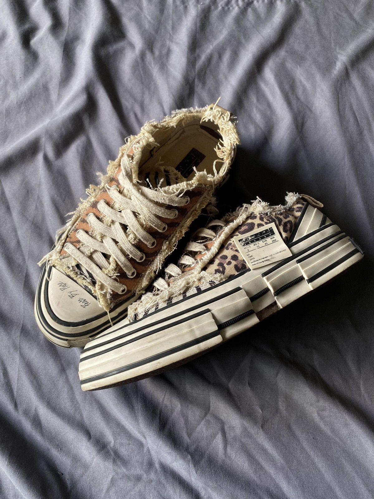 Designer × xVESSEL XVessel x GR8 G.O.P Lows animal print Size US 8.5 / EU 41-42 - 1 Thumbnail