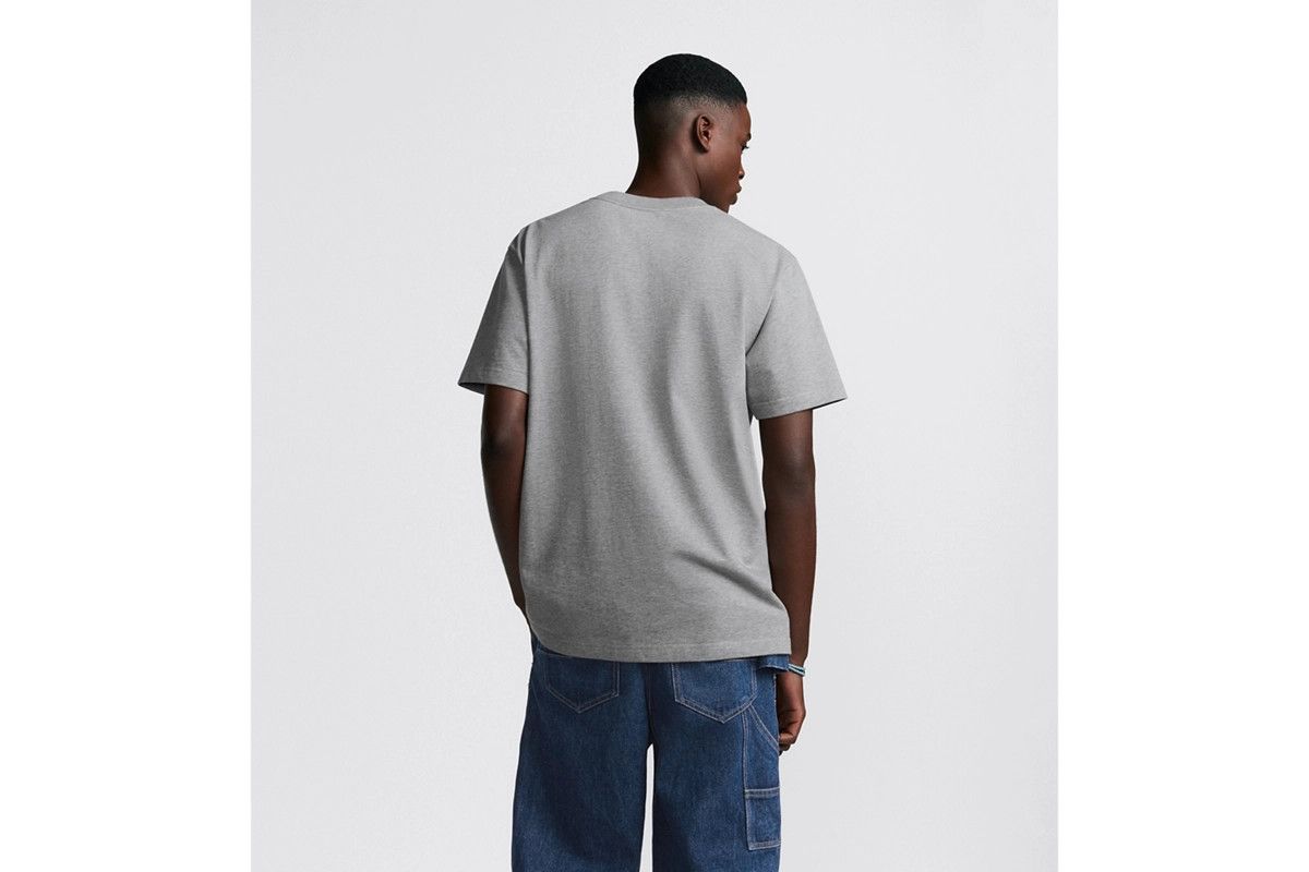 Dior o1bcso1str0226 Tag T-Shirt in Grey Size US XL / EU 56 / 4 - 6 Thumbnail