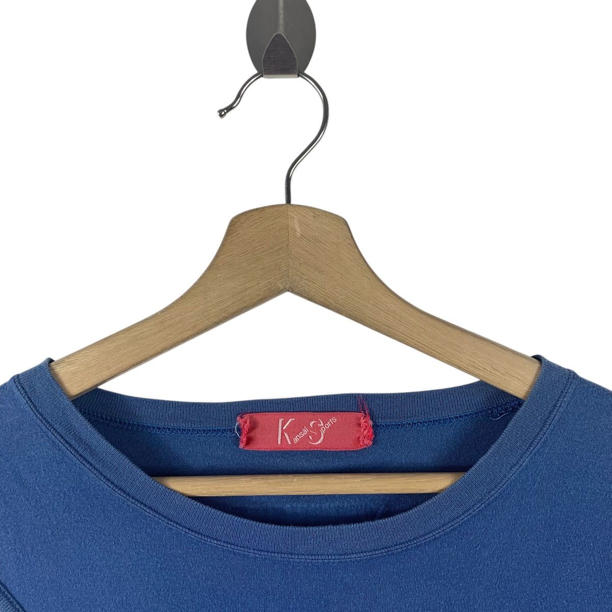 Kansai Yamamoto × Vintage Vintage 90s KANSAI patchwork tee Size US L / EU 52-54 / 3 - 5 Thumbnail