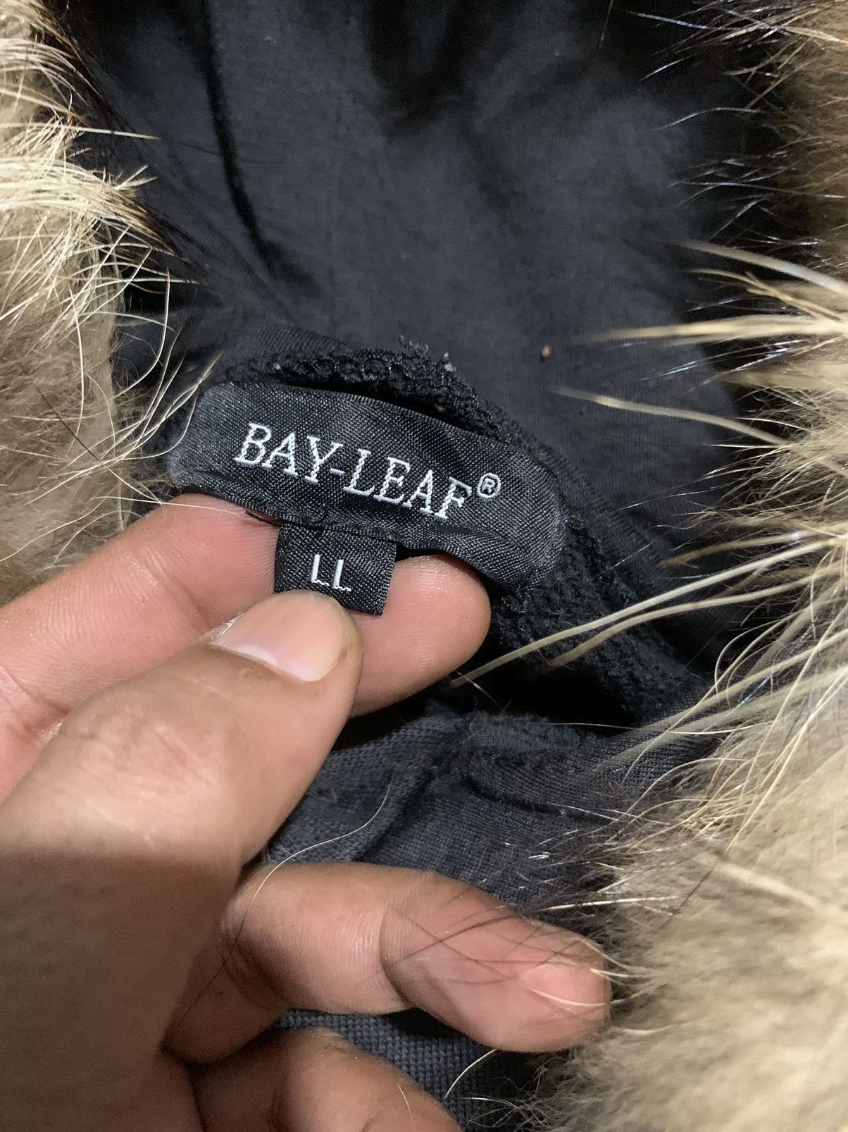 If Six Was Nine Bay Leaf poem skulls cross punk fur hoodie pullover Size US XL / EU 56 / 4 - 8 Thumbnail