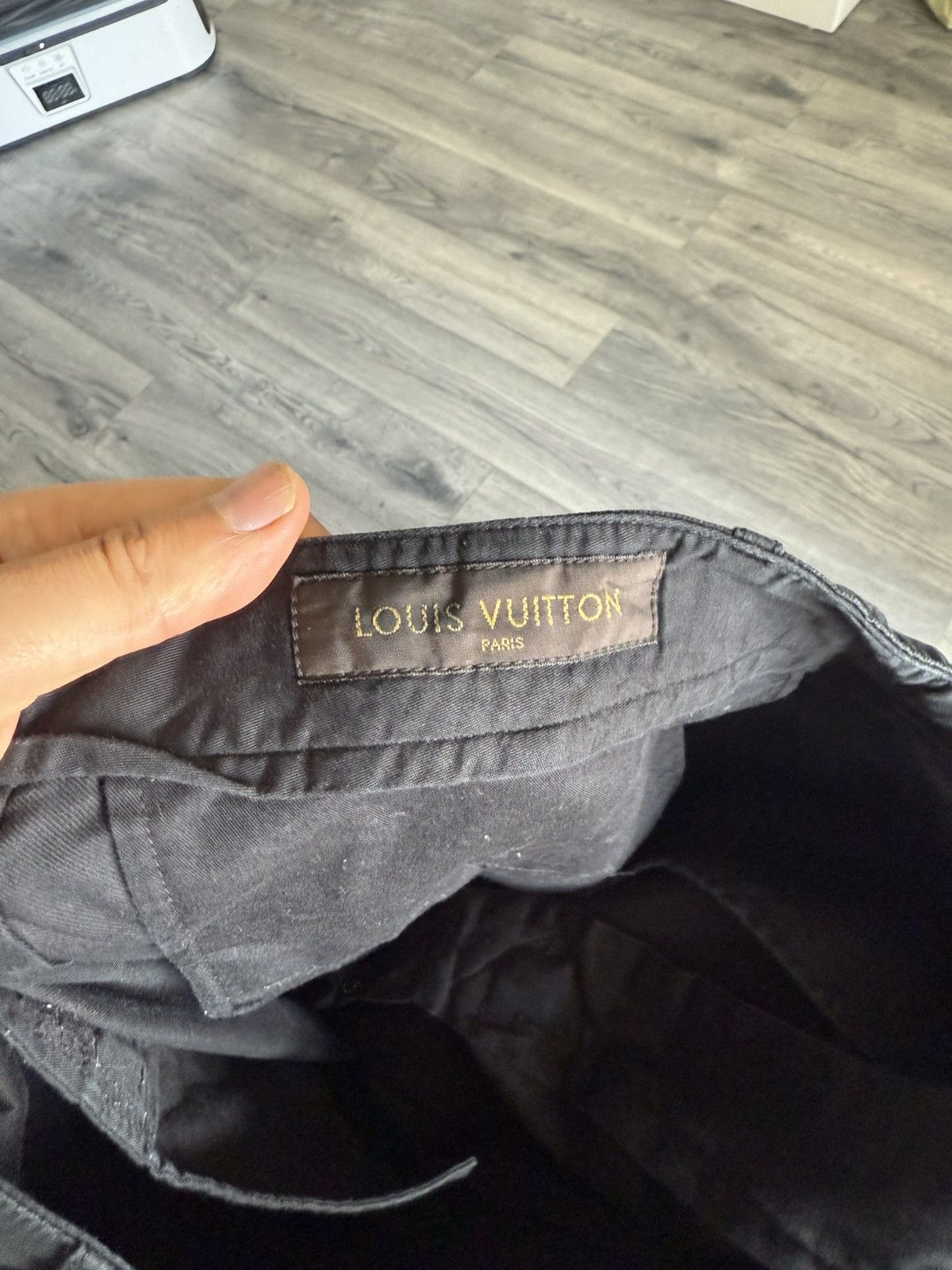 Louis Vuitton Louis Vuitton Black Cotton Trousers IT 48 / US 32 Size US 32 / EU 48 - 9 Thumbnail